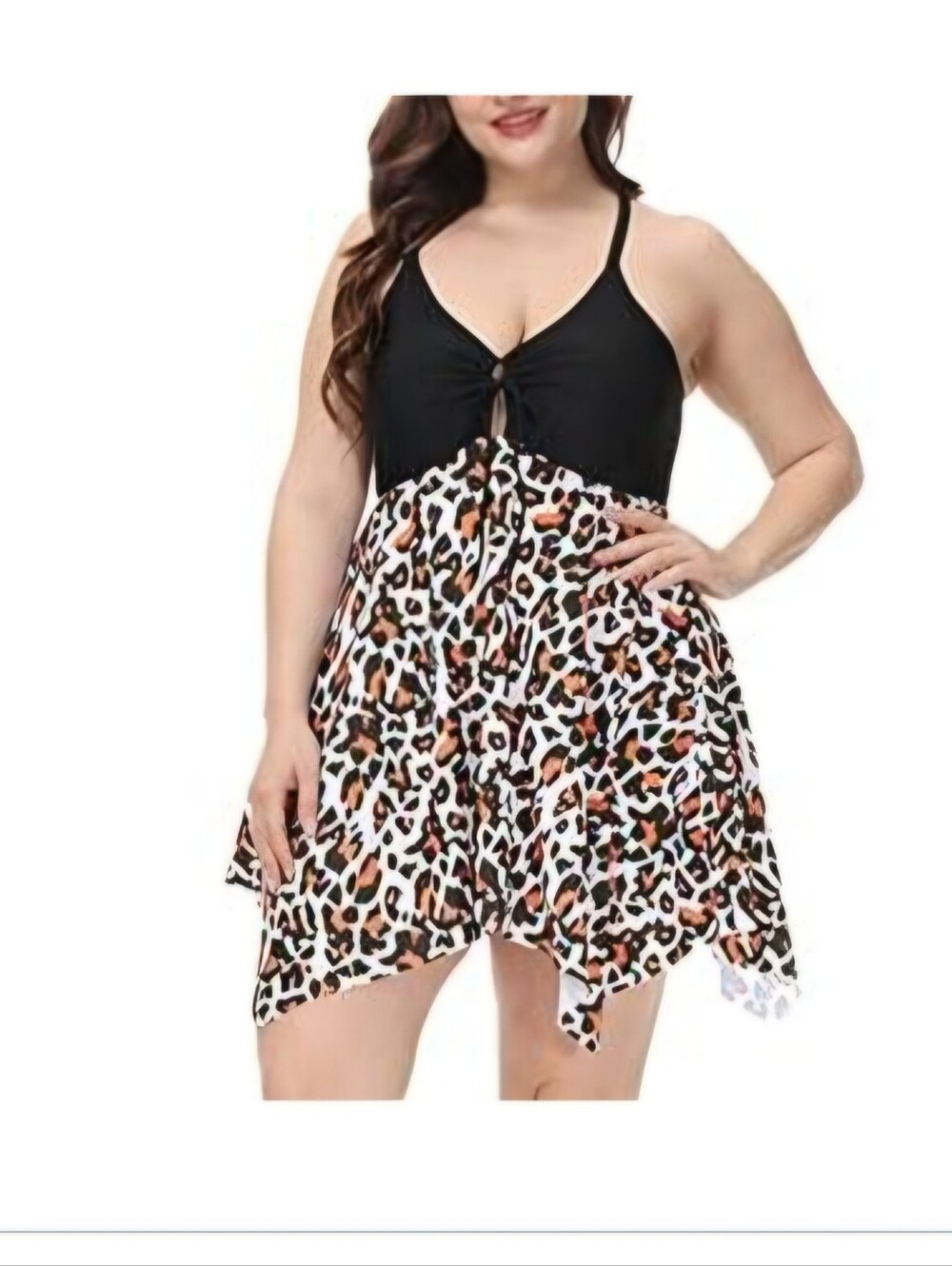 Plus Size Hanna Nikole Swim Dress Size 28